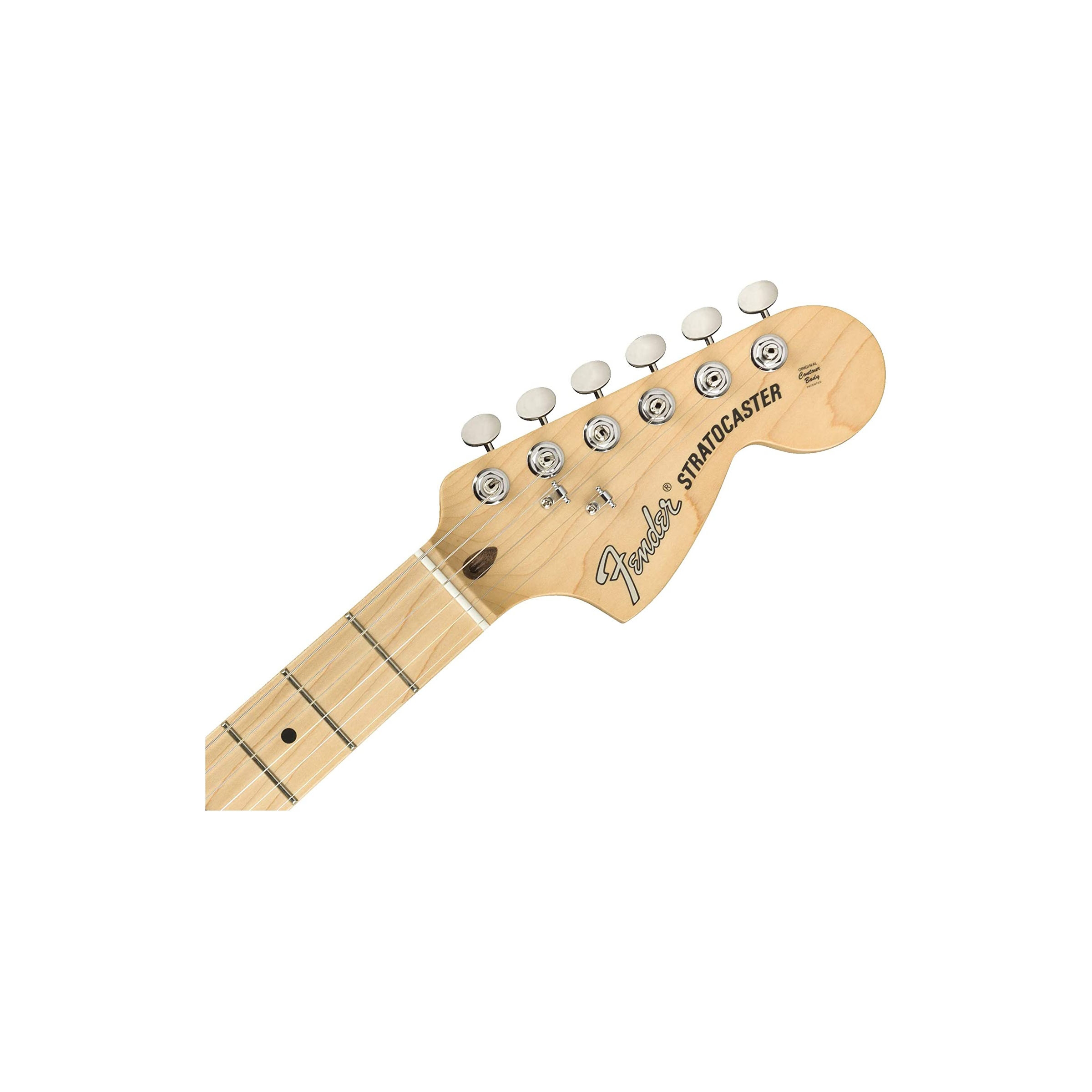 Fender American Performer Stratocaster, Maple FB, Satin Lake - Image 4