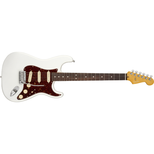 Fender American Ultra Stratocaster - Rosewood, Arctic Pearl