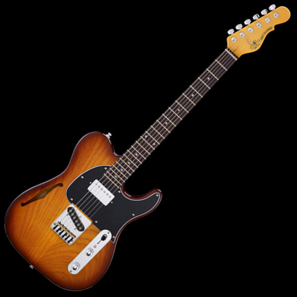 G&L Tribute ASAT Classic Bluesboy Semi-Hollow - Tobacco Sunburst