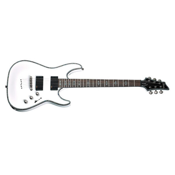 Schecter C-1 Hellraiser Electric Guitar - White Gloss