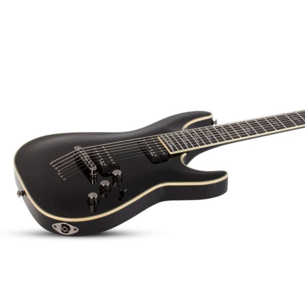 Schecter Blackjack Series C-7 Electric Guitar - Gloss Black