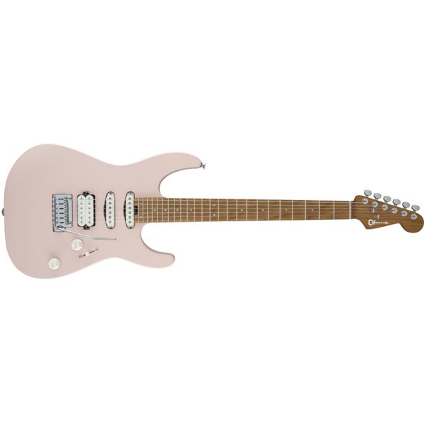 Charvel Pro-Mod DK24 HSS 2PT CM - Satin Shell Pink