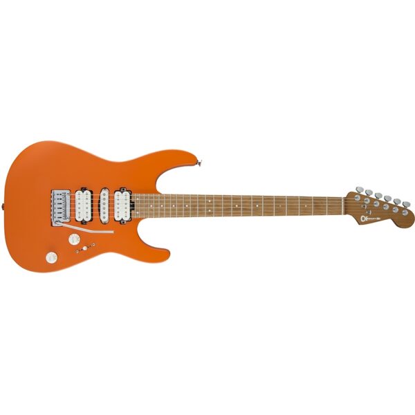 Charvel Pro-Mod DK24 HSH 2PT CM - Satin Orange Crush