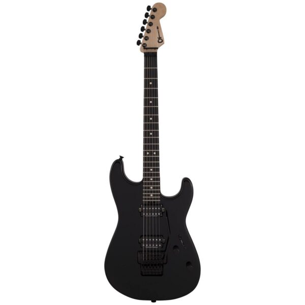 Charvel Pro-Mod San Dimas Style 1 HH FR, Ebony FB, Black