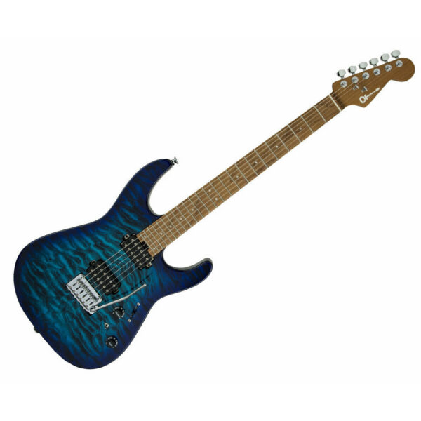 Charvel Pro-Mod DK24 HH 2PT CM QM - Chlorine Burst