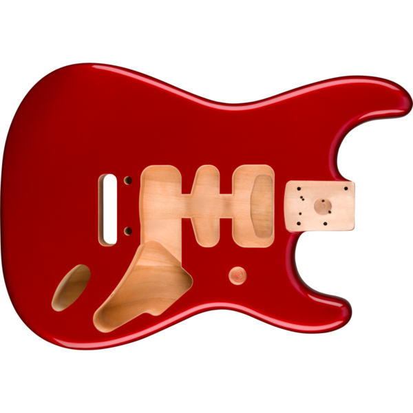 Fender Deluxe Series Stratocaster HSH Alder Body - Candy Apple Red