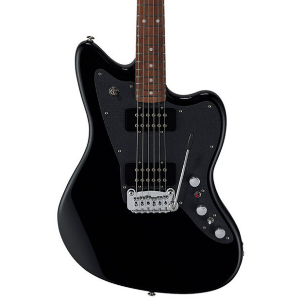 G&L CLF Research Doheny V12 Electric Guitar - Jet Black