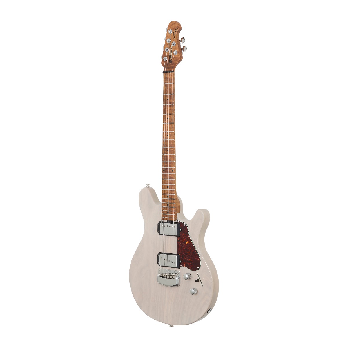 Ernie Ball Music Man Valentine - Trans Buttermilk - Image 2