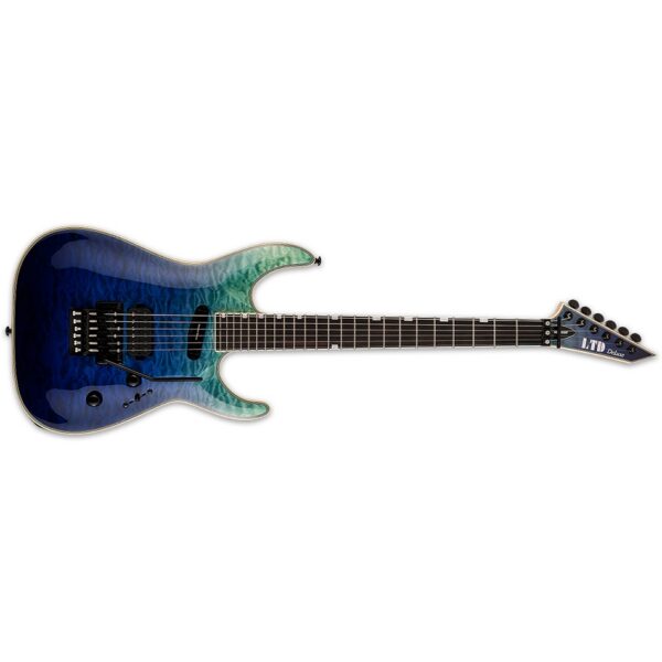 ESP LTD MH1000HSQM Electric Guitar - Violet Shadow Fade