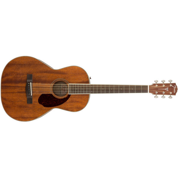 Fender PM-2 Parlor NE All-Mahogany Acoustic w/ Case
