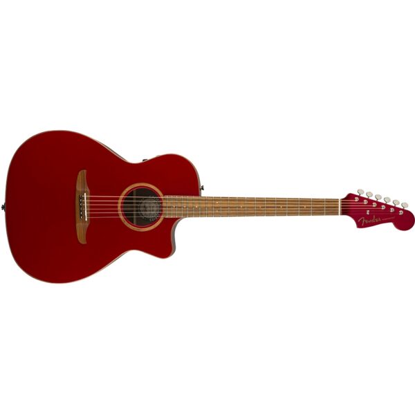 Fender Newporter Classic Acoustic-Electric, Hot Rod Red