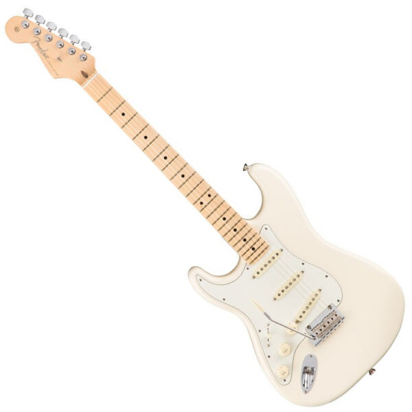 Fender American Professional Stratocaster Left-Handed, Maple Neck, Olympic White