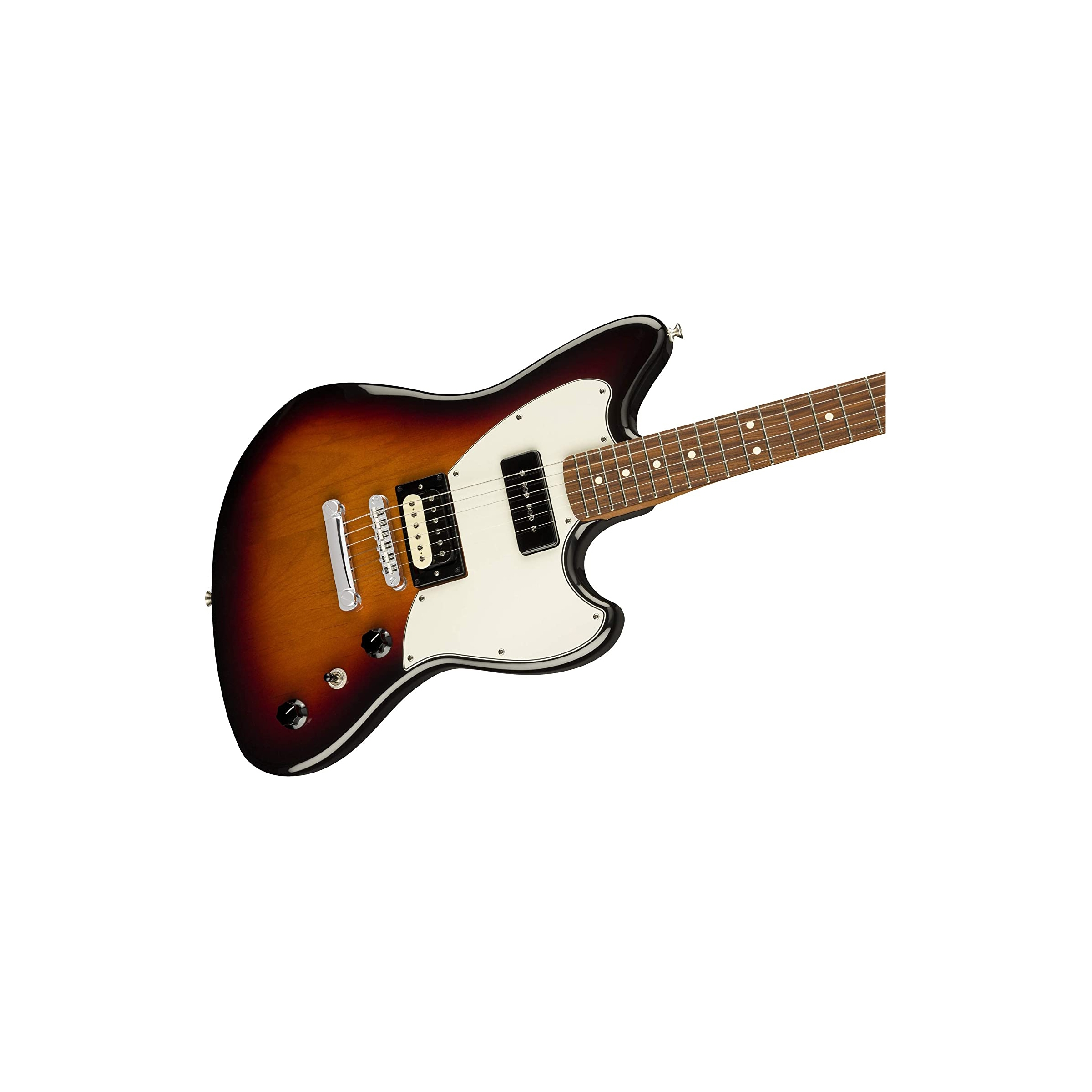 Fender PowerCaster Electric Guitar, Pau Ferro FB, Sunburst - Image 2