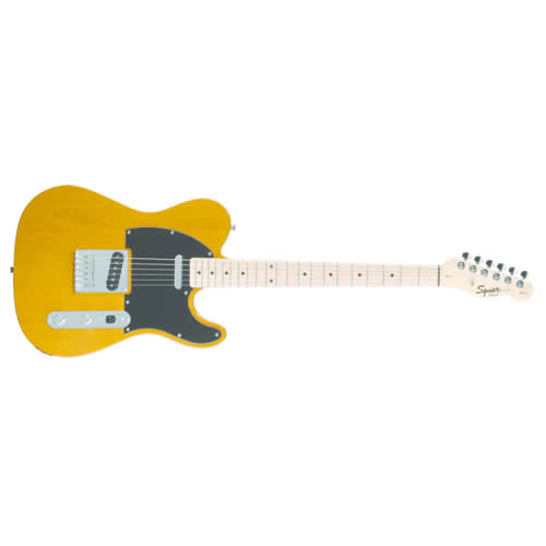 Fender Squier Affinity Telecaster Blonde + MXR M78 Distortion - Image 3