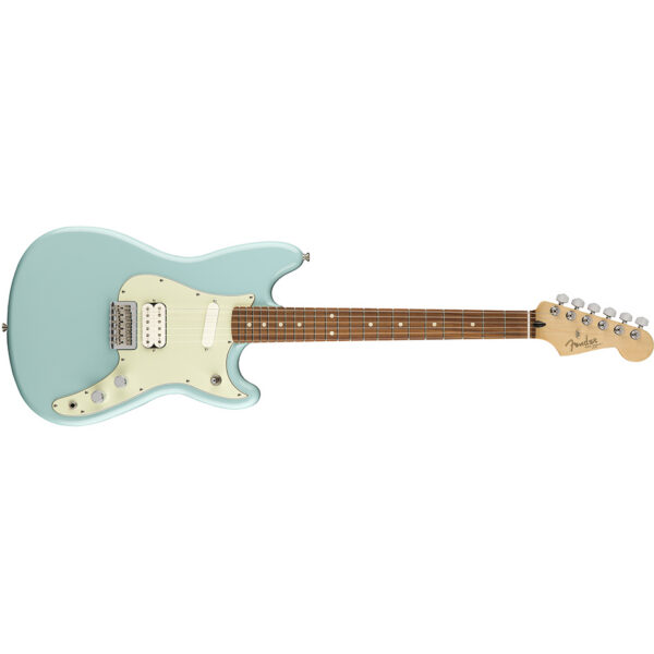 Fender Duo Sonic HS Electric Guitar - Daphne Blue, Pau Ferro