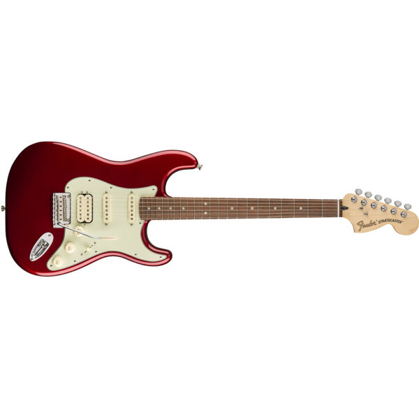 Fender Deluxe Stratocaster HSS - Pau Ferro, Candy Apple Red