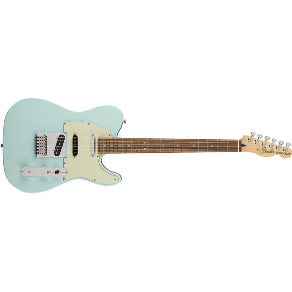 Fender Deluxe Nashville Telecaster - Daphne Blue, Pau Ferro