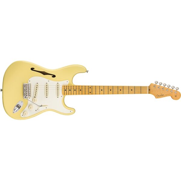 Fender Eric Johnson Thinline Stratocaster - Vintage White w/ Case