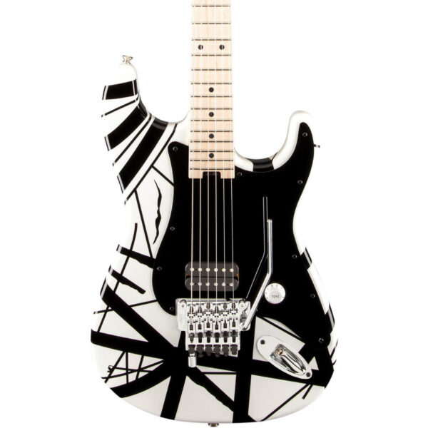 EVH Stripe Series Electric Guitar - White/Black