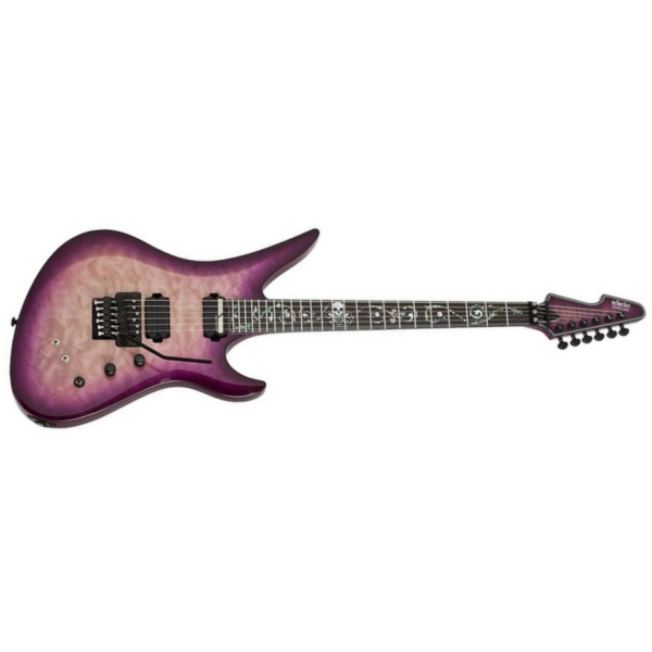 Schecter Nikki Stringfield A-6 FR S Guitar - Maiden Mist