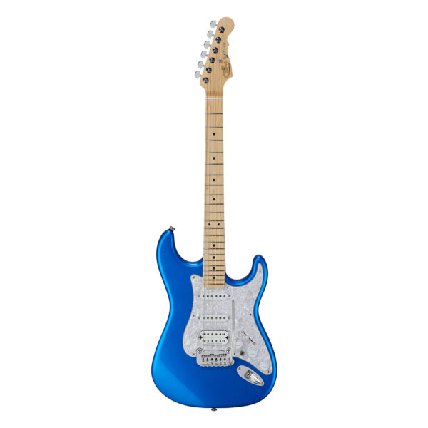 G&L Fullerton Deluxe Legacy HSS Electric Guitar - Electric Blue