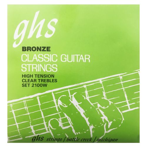 GHS 2100W High Tension Classical Guitar Strings
