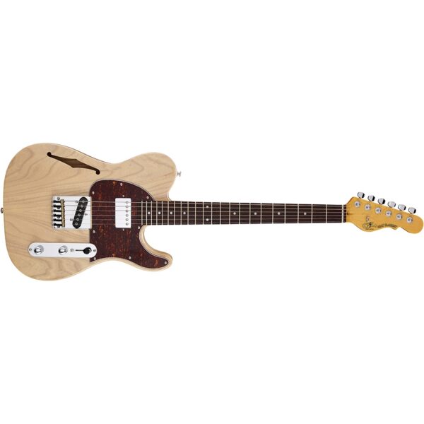 G&L ASAT Classic Bluesboy Semi-Hollow, Blonde, Rosewood