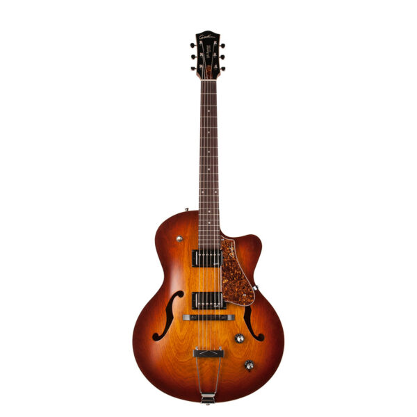 Godin 5th Avenue CW Kingpin II HB - Cognac Burst w/ Tric Case