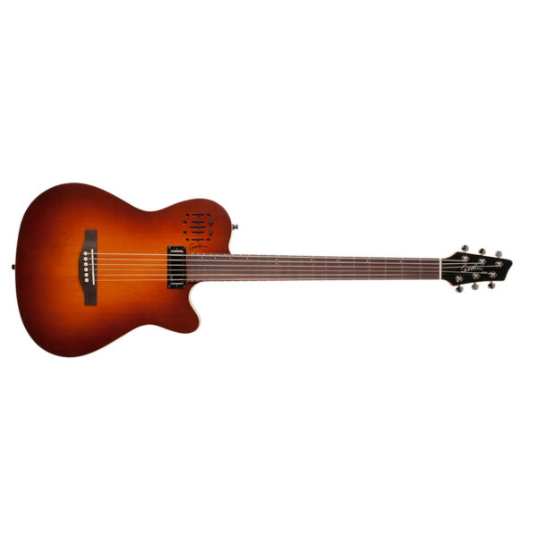 Godin A6 Ultra Baritone Acoustic-Electric, Burnt Umber w/Gig Bag