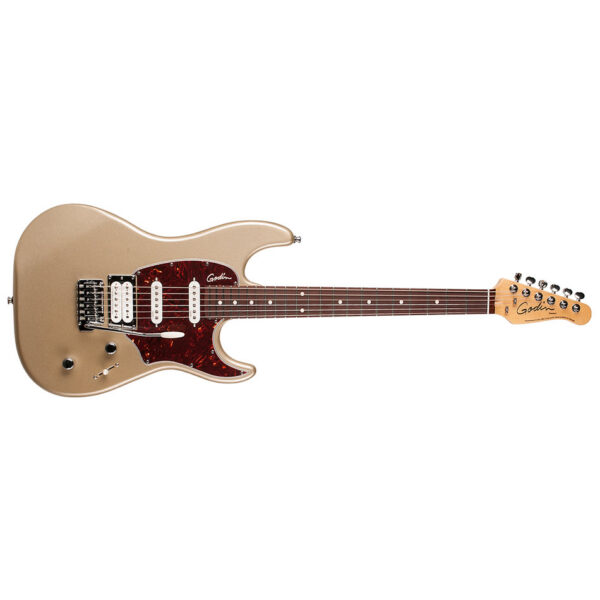 Godin Session LTD HG Silver Gold - Rosewood Fretboard