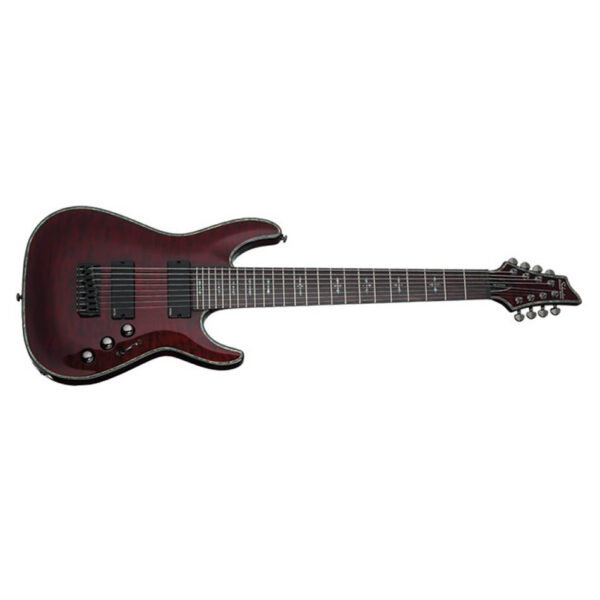 Schecter Hellraiser C-8 8-String Electric Guitar - Black Cherry