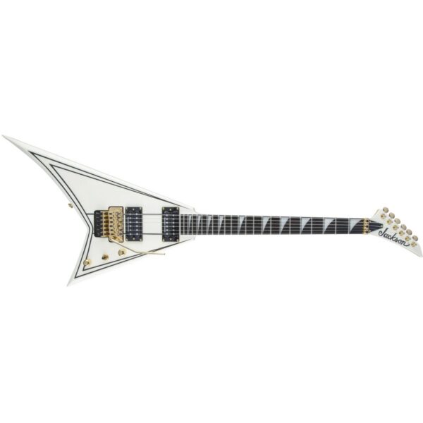 Jackson Pro Rhoads RR3 – Ivory w/Black Pinstripe, Ebony FB