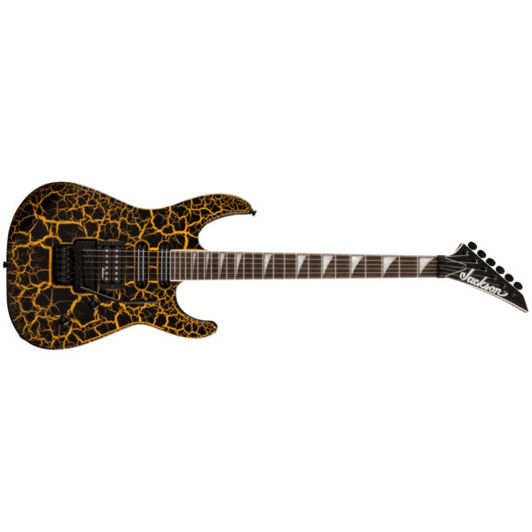 Jackson X Series Soloist SL3X DX - Yellow Crackle