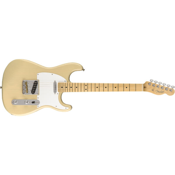 Fender Ltd Ed Whiteguard Stratocaster, Maple FB, Vintage Blonde