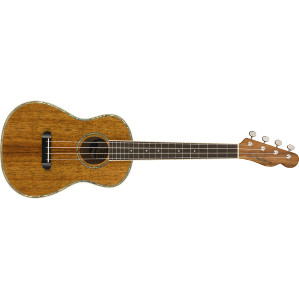Fender Montecito Tenor Ukulele - Walnut FB, Natural