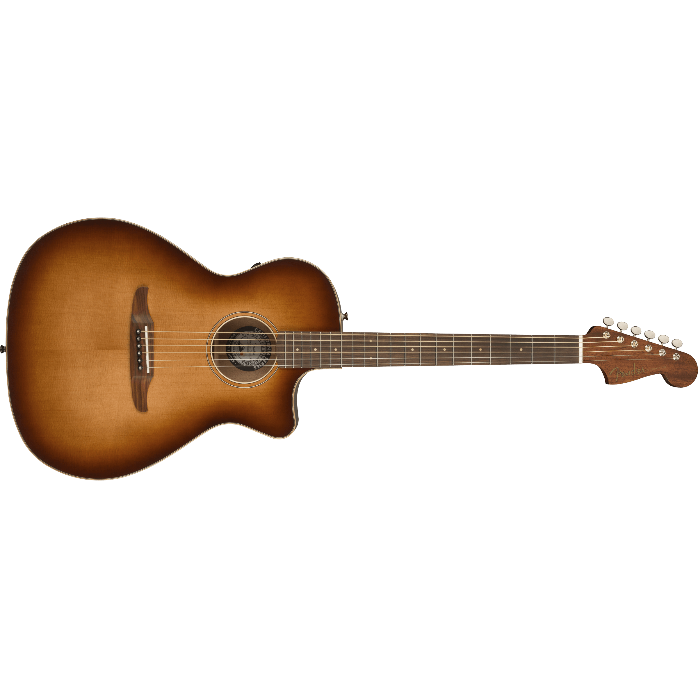 Fender Newporter Classic Acoustic-Electric, Aged Cognac Burst