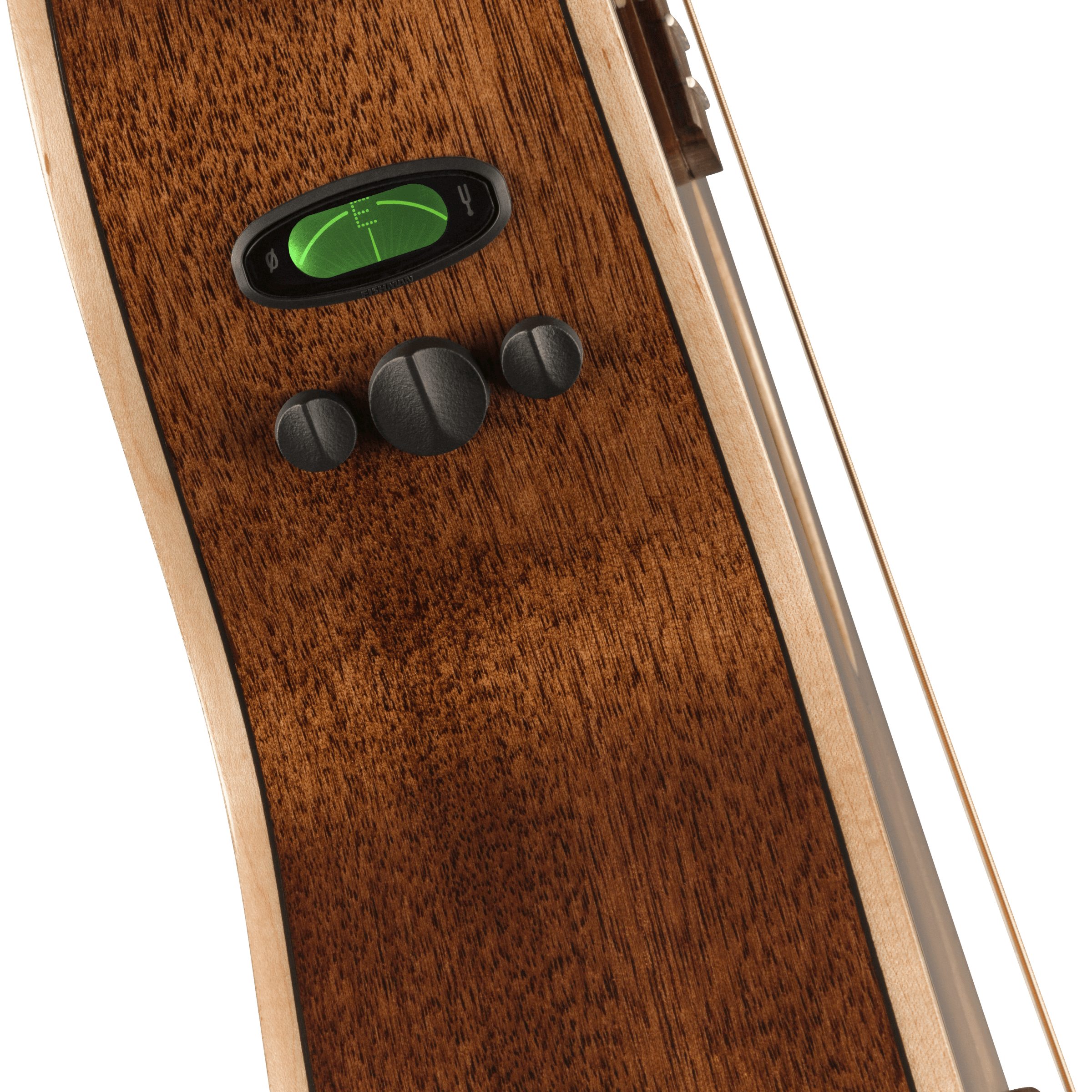 Fender Newporter Classic Acoustic-Electric, Aged Cognac Burst - Image 2