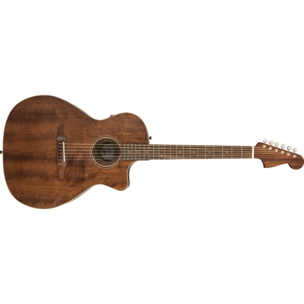 Fender Newporter Special Acoustic-Electric, Mahogany, Natural w/ Gig Bag