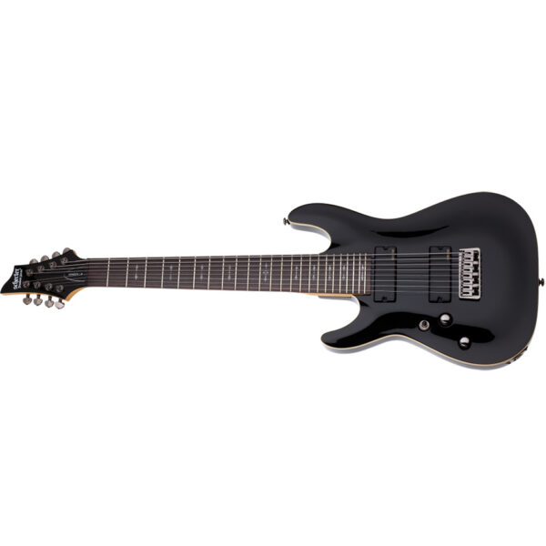 Schecter Omen-8 LH 8-String Electric Guitar - Gloss Black