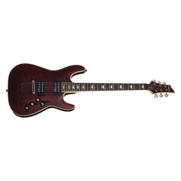 Schecter Omen Extreme 6 Electric Guitar - Black Cherry