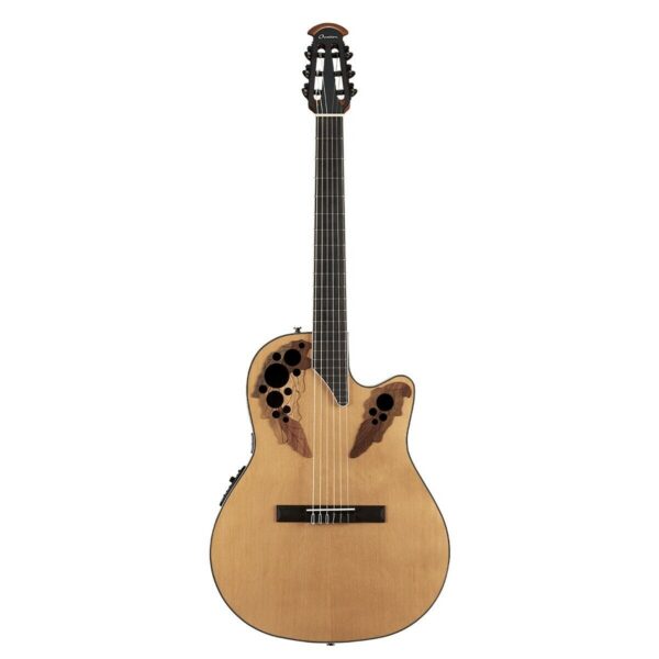 Ovation CE44C-4A Nylon String Acoustic-Electric, Aged Natural