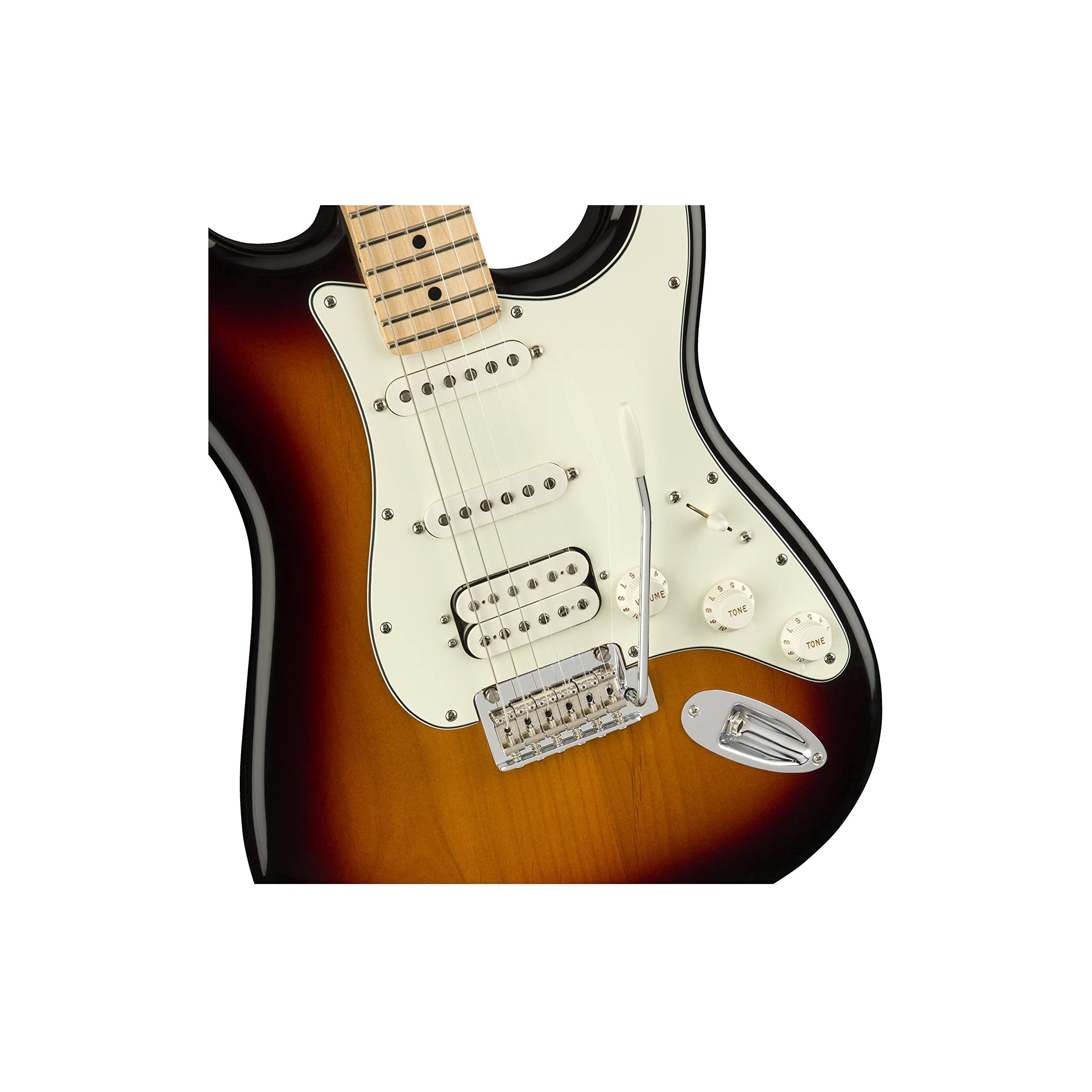 Fender Player Stratocaster HSS, Maple FB, 3-Color Sunburst - Image 3