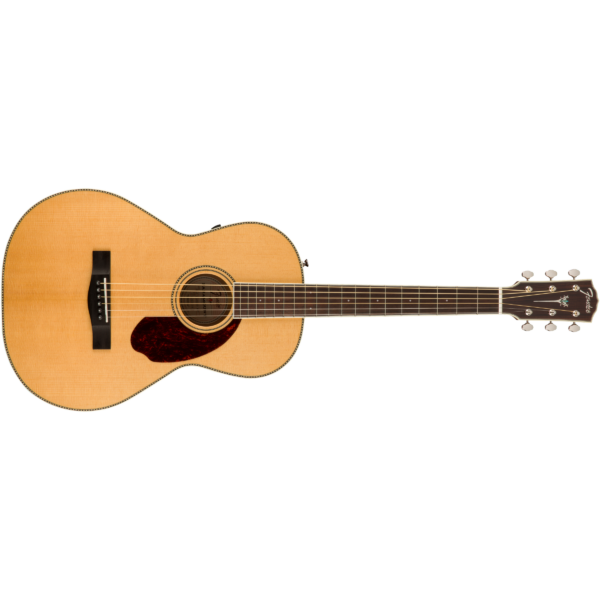 Fender PM-2 Standard Parlor Acoustic-Electric, Natural