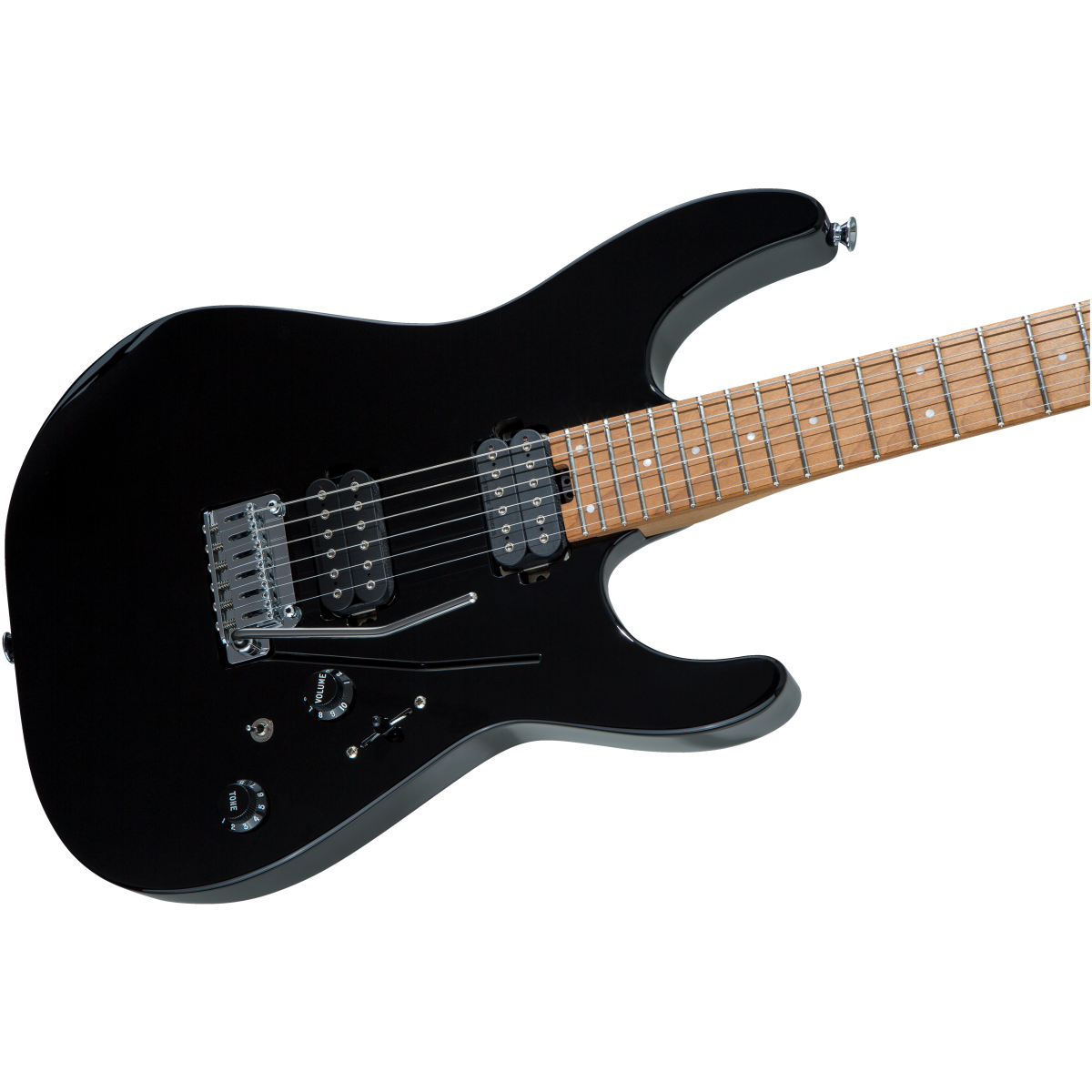 Charvel Pro-Mod DK24 HH 2PT CM - Gloss Black - Image 2