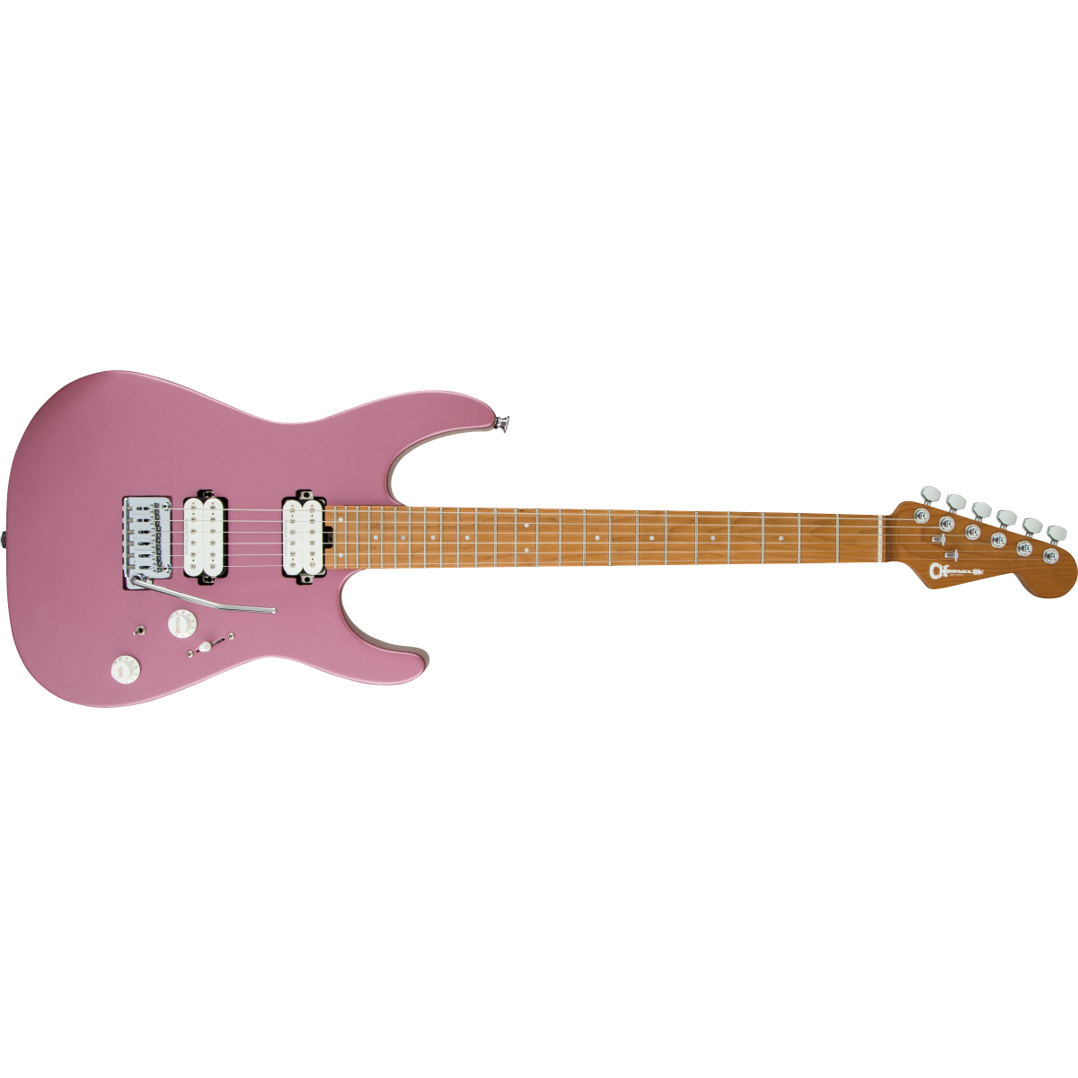 Charvel Pro-Mod DK24 HH 2PT CM - Satin Burgundy Mist