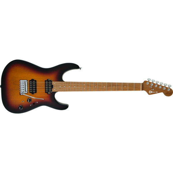 Charvel Pro-Mod DK24 HH 2PT CM - Three-Tone Sunburst