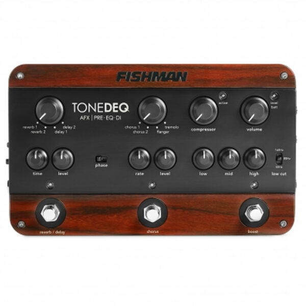 Fishman ToneDEQ AFX Acoustic Preamp, EQ & DI