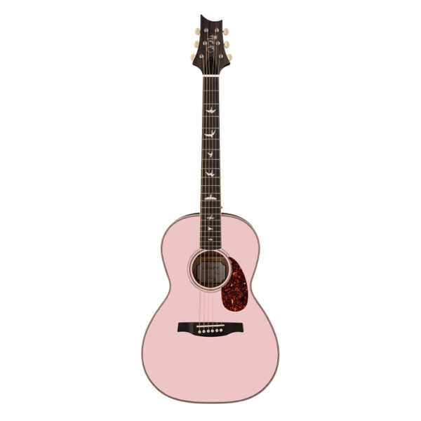 PRS SE Parlor Acoustic-Electric, Pink Lotus - Fishman