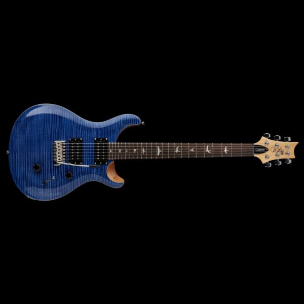 PRS SE Custom 24 Electric Guitar - Faded Blue, Rosewood