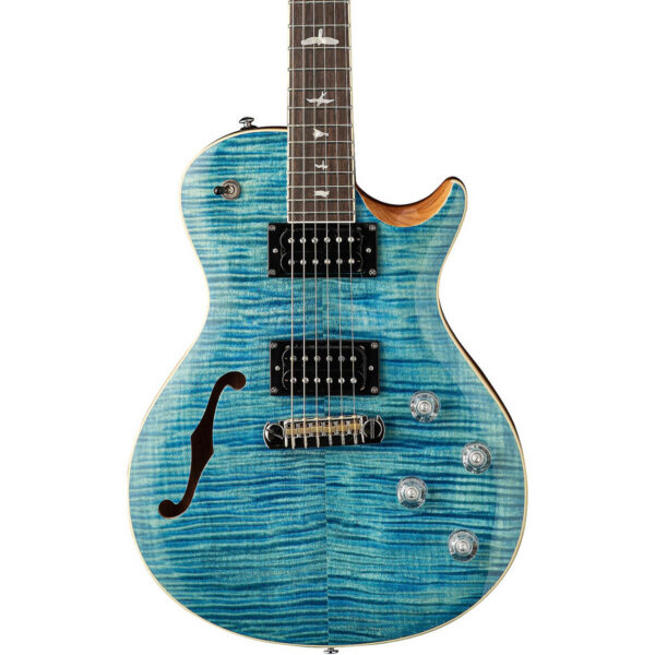 PRS SE Zach Myers Semi-Hollow Electric, Myers Blue